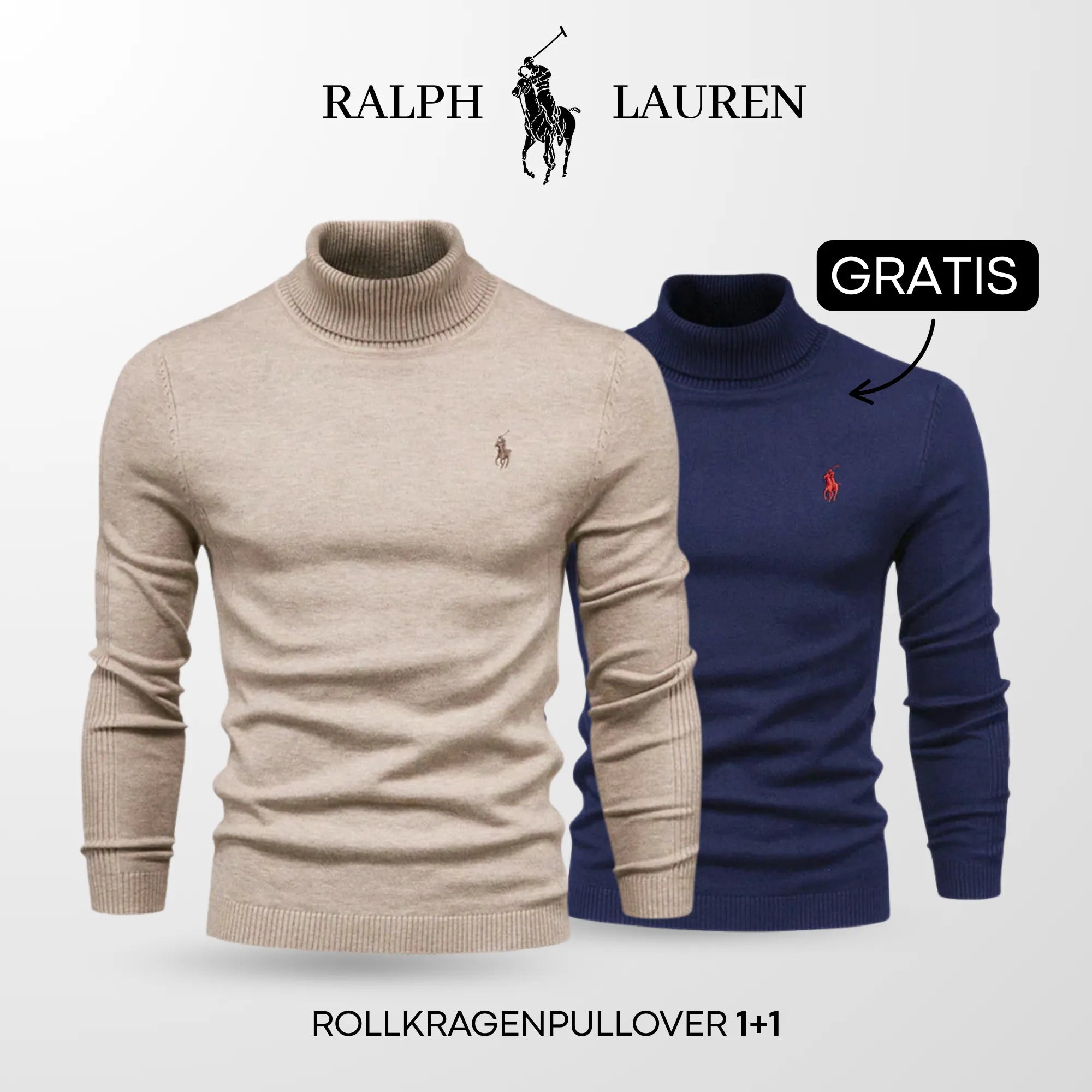 Rollkragenpullover (2 ZUM PREIS VON 1)