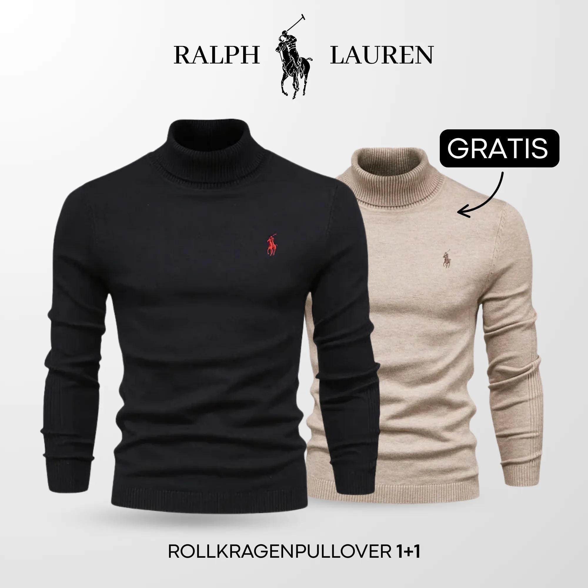 Rollkragenpullover (2 ZUM PREIS VON 1)