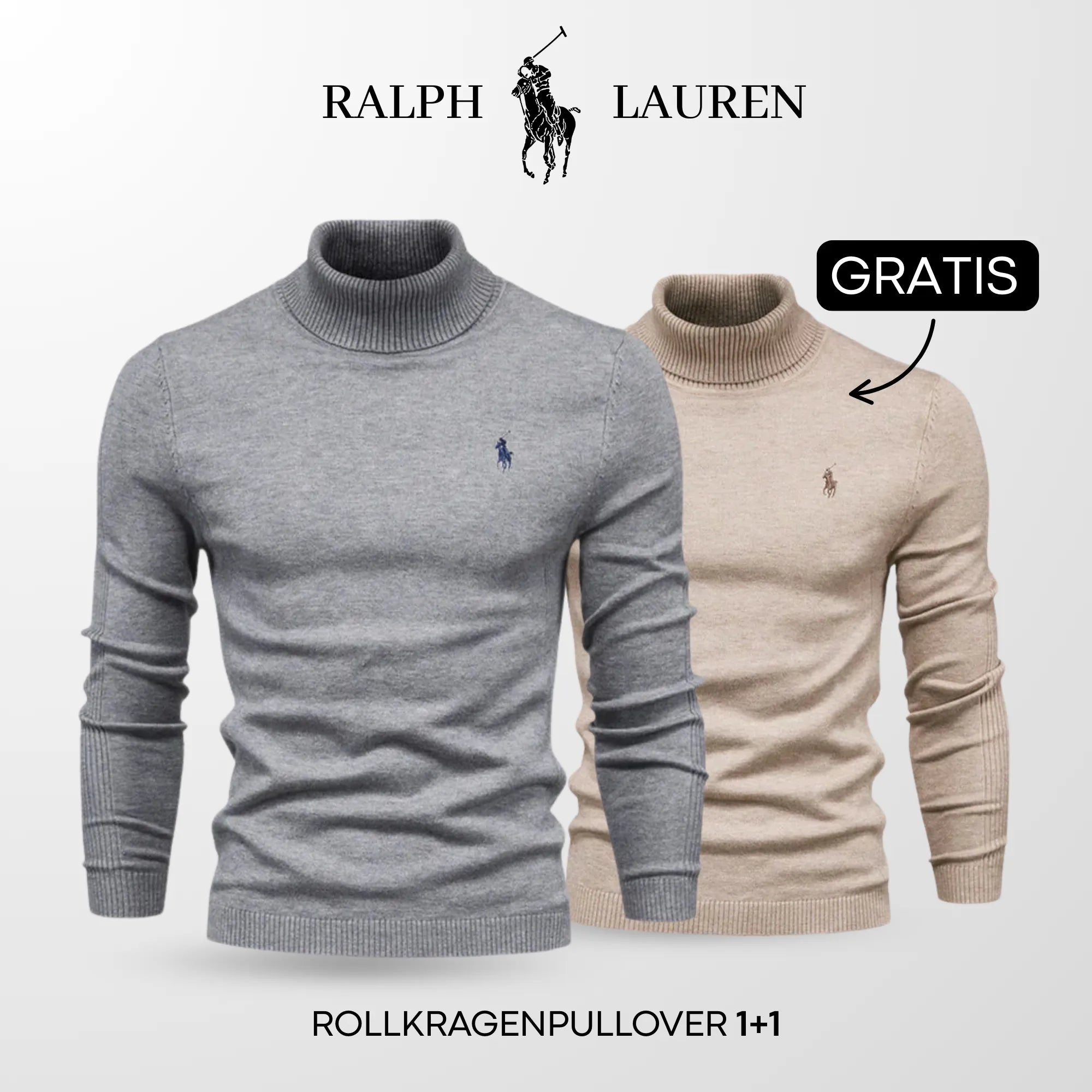 Rollkragenpullover (2 ZUM PREIS VON 1)