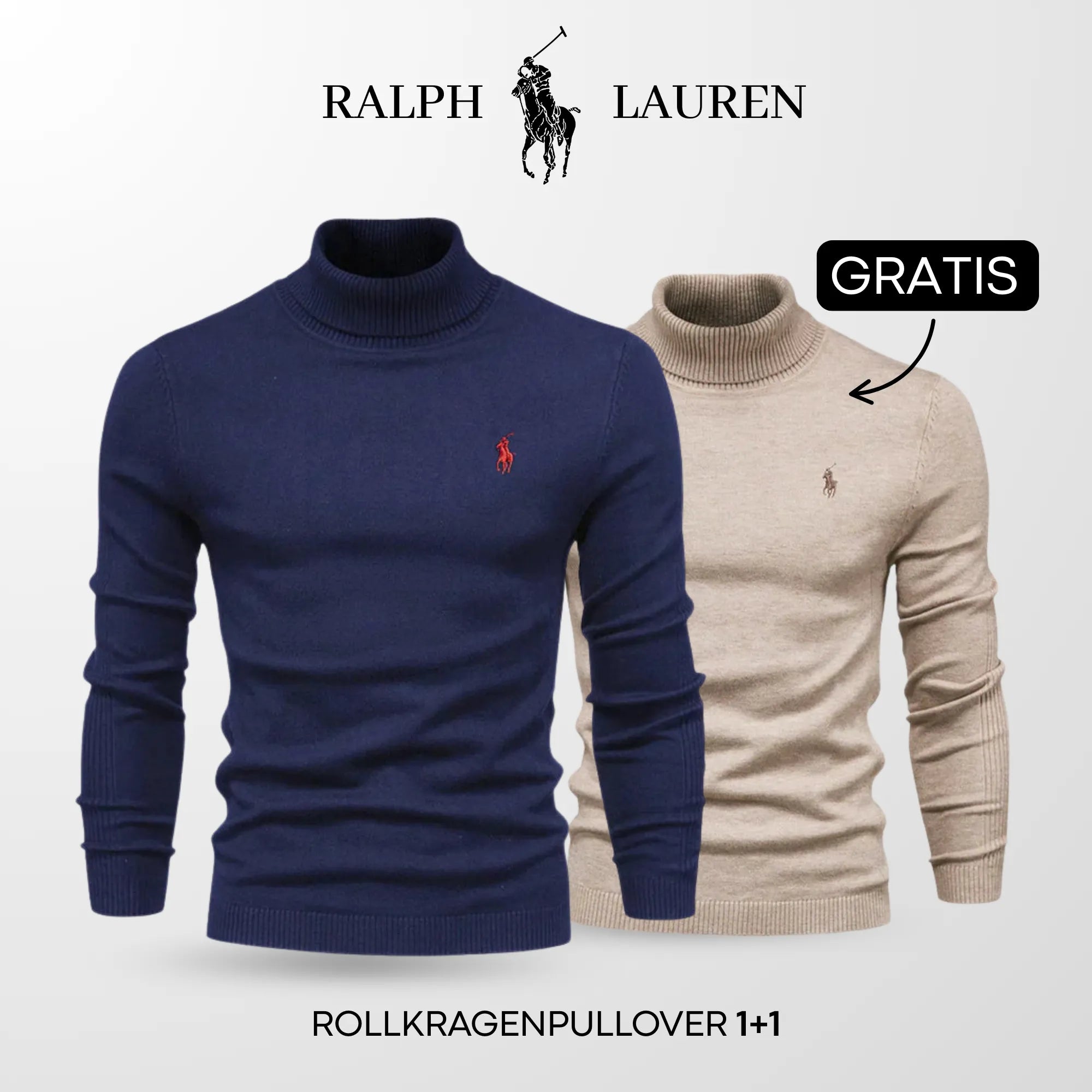 Rollkragenpullover (2 ZUM PREIS VON 1)